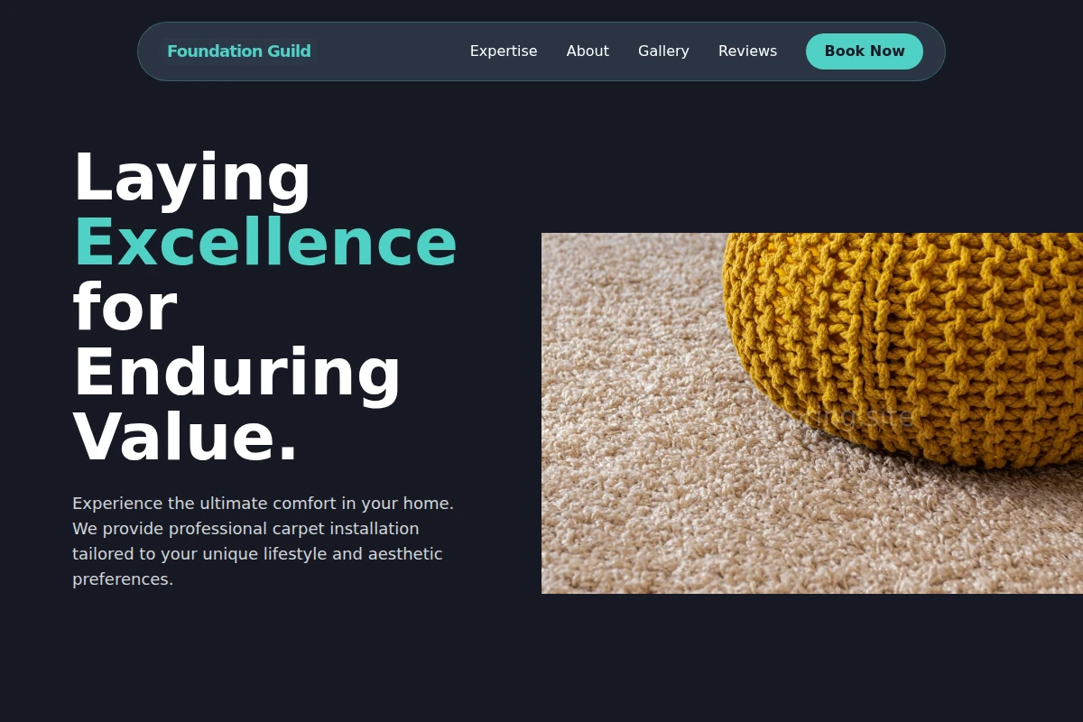 Screw Carpet Installation
