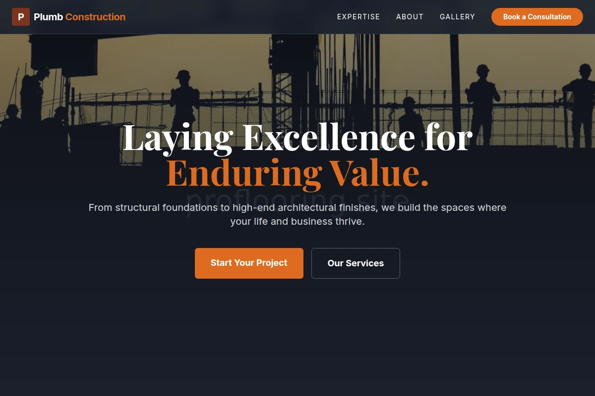Plumb Construction