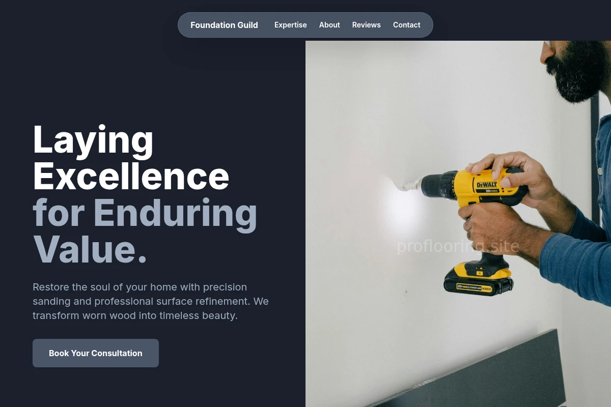 Sanding Home Repair